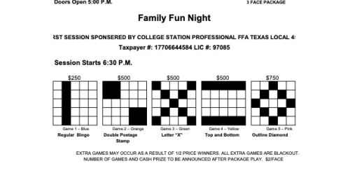 Family Night (Third Saturday of Every Month)